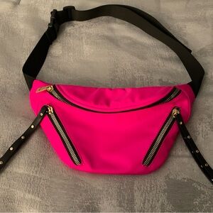 Stylish Pink Belt Bag